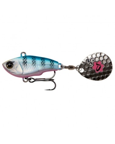 Savage Gear Wirujący Ogonek Fat Tail Spin 6.5cm 16g Blue Silver Pink 2-4m