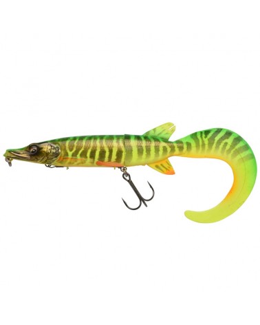 Savage Gear Wobler Guma 3D Hybrid Pike 17cm 47g Firetiger Slow Sinking + Zapasowy Ogon