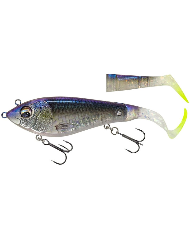 Savage Gear Wobler Guma Jerk Deviator Tail 16.5cm 48g Clear Herring 0.5-1.5m Slow Sinking