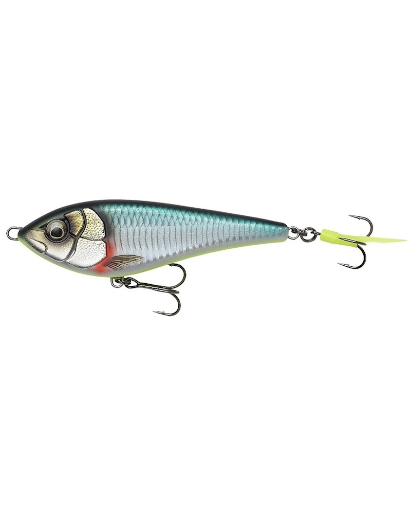 Savage Gear Wobler Jerk Deviator Swim 10.5cm 35g Green Silver 0.5-1m Slow Sinking