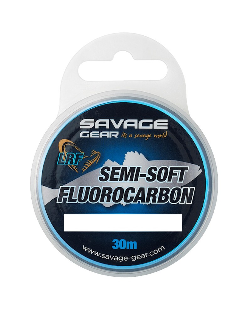 Savage Gear Semi-Soft Fluorocarbon LRF 0.14mm 1.20kg 30m Clear
