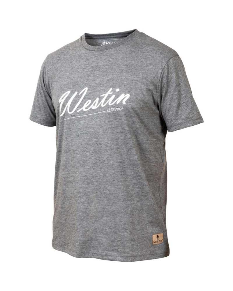 Koszulka Westin Old School T-Shirt M Grey Melange