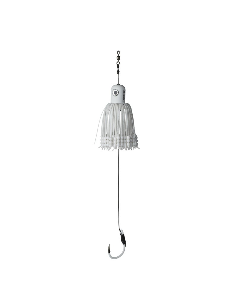 Przynęta Madcat A-Static Adjustable Clonk Teaser 33cm 10/0 200g White