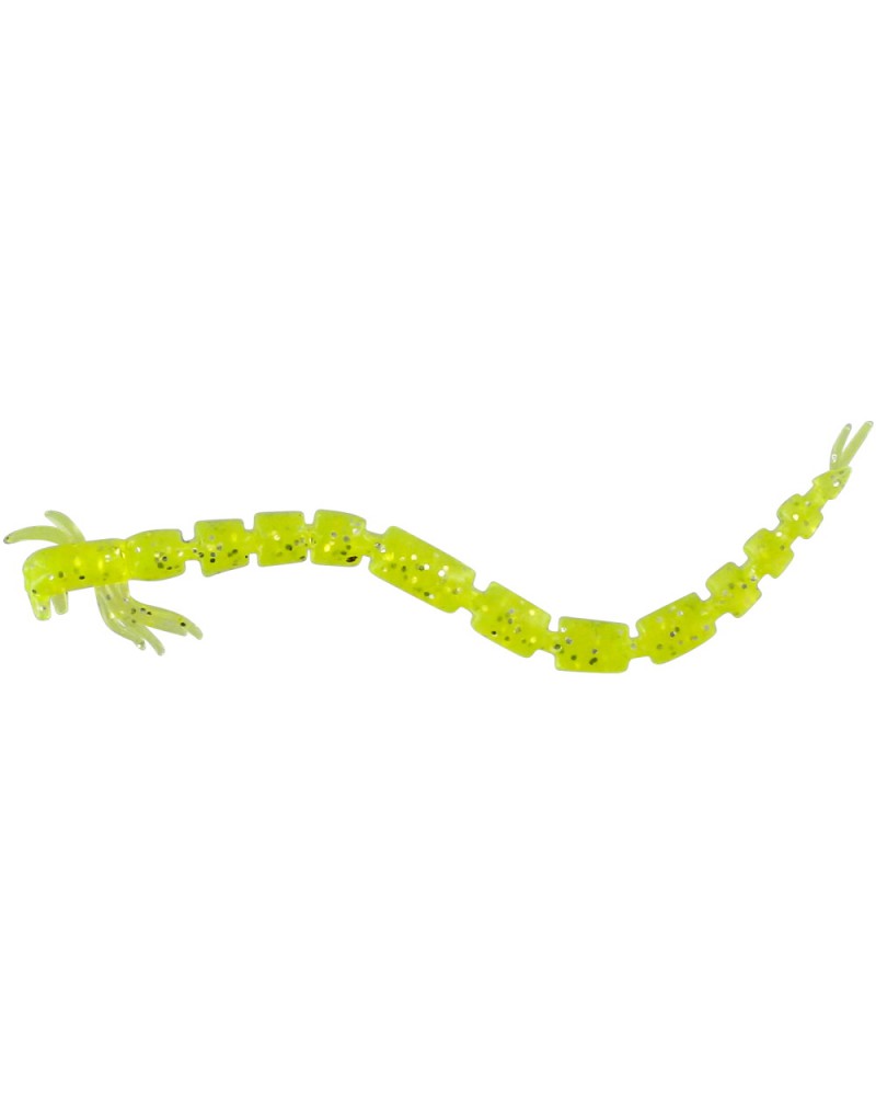 Guma WestinBloodTeez Worm 7.5cm 1g Chartreuseflake