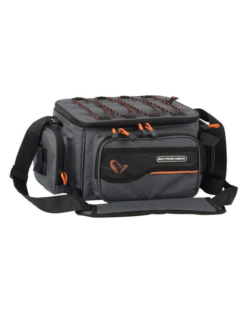 Torba Savage Gear System Box Bag M 3 boxes & PP Bags (20x40x29cm)