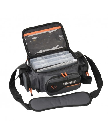 Torba Savage Gear System Box Bag S 3 Boxes & PP Bags (15x36x23cm)