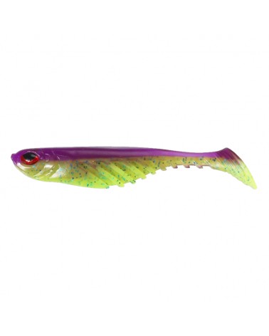 Berkley Ripple Shad 13cm Purple Chartreuse
