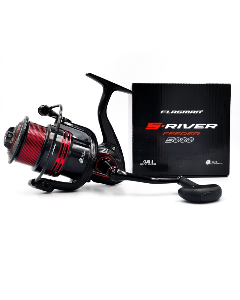 Kołowrotek Flagman S-River Feeder Reel 5000 Screw In Handle