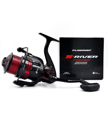 Kołowrotek Flagman S-River Feeder Reel 5000 Screw In Handle