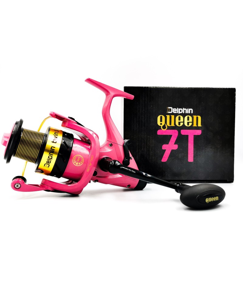 Kołowrotek Delphin Queen 7T TwinDrag DP 7000