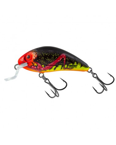 Wobler Salmo Rattlin' Hornet Shallow 3.5cm 3g Fire Bug