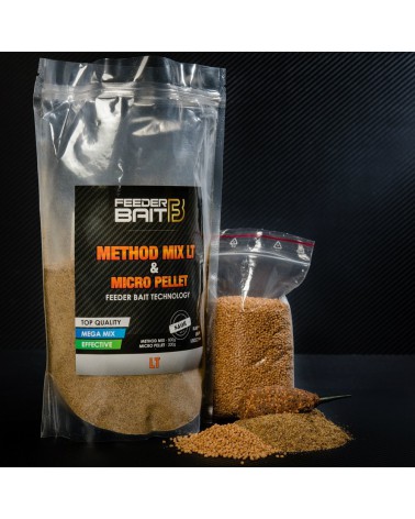 Zanęta Feeder Bait Method Mix LT 800g + micro pellet  200g