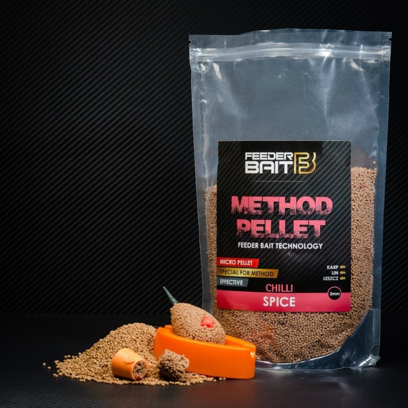 Pellet Feeder Bait Spice Chilli 2mm 800g