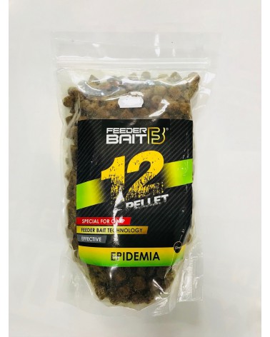 Pellet Feeder Bait Epidemia na bazie CSL 12mm z dziurką 800g