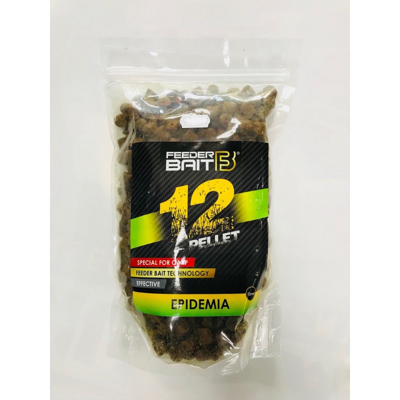 Pellet Feeder Bait Epidemia na bazie CSL 12mm z dziurką 800g