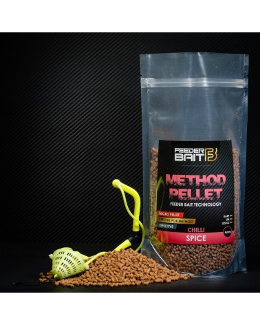 Pellet Feeder Bait Spice Chilli pikantny 4mm 800g