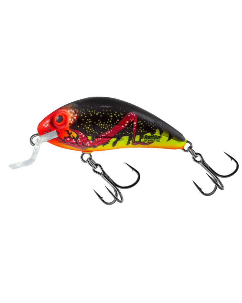 Wobler Salmo Rattlin' Hornet Shallow 4.5cm 5.5g Fire Bug