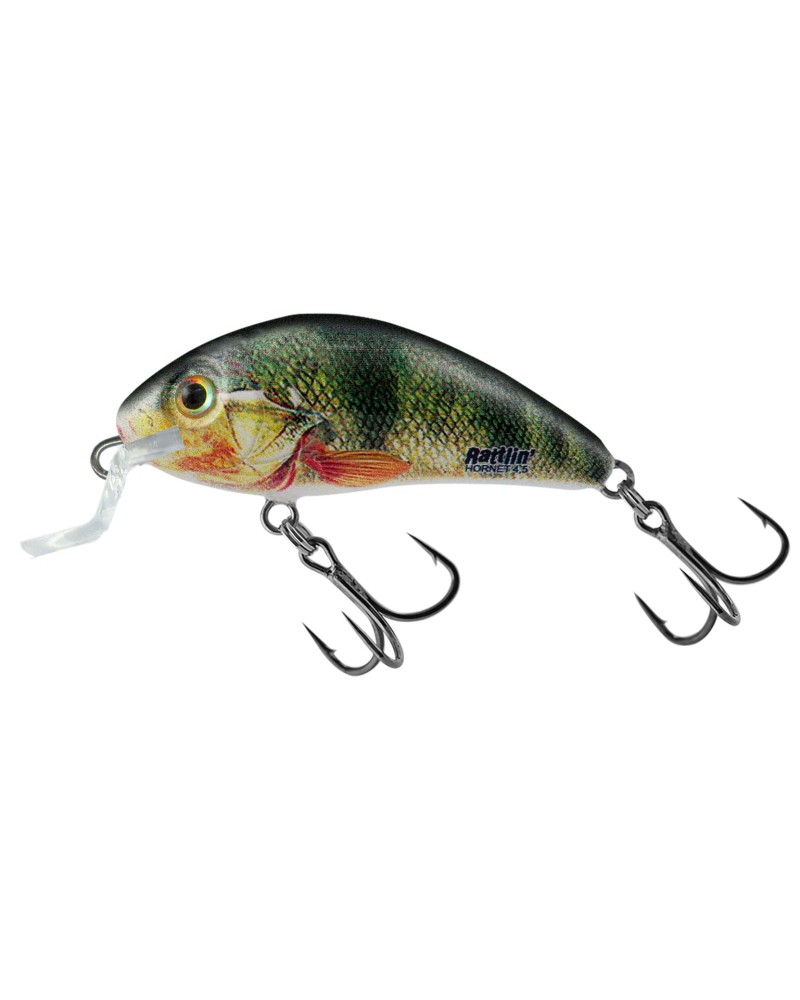 Wobler Salmo Rattlin' Hornet Shallow 4.5cm 5.5g Super Natural Perch