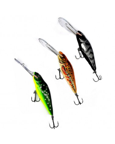 Wobler Salmo Perch SDR Black Shadow 14cm 58g floating/pływający