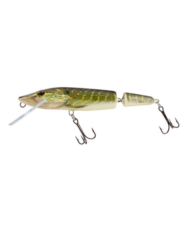 Wobler Salmo Pike Jointed Real Pike 11cm 13g 0.5-1m floating/pływający