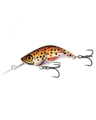Wobler Salmo Sparky Shad Brown Holo Trout 4cm .3.5g sinking/tonący