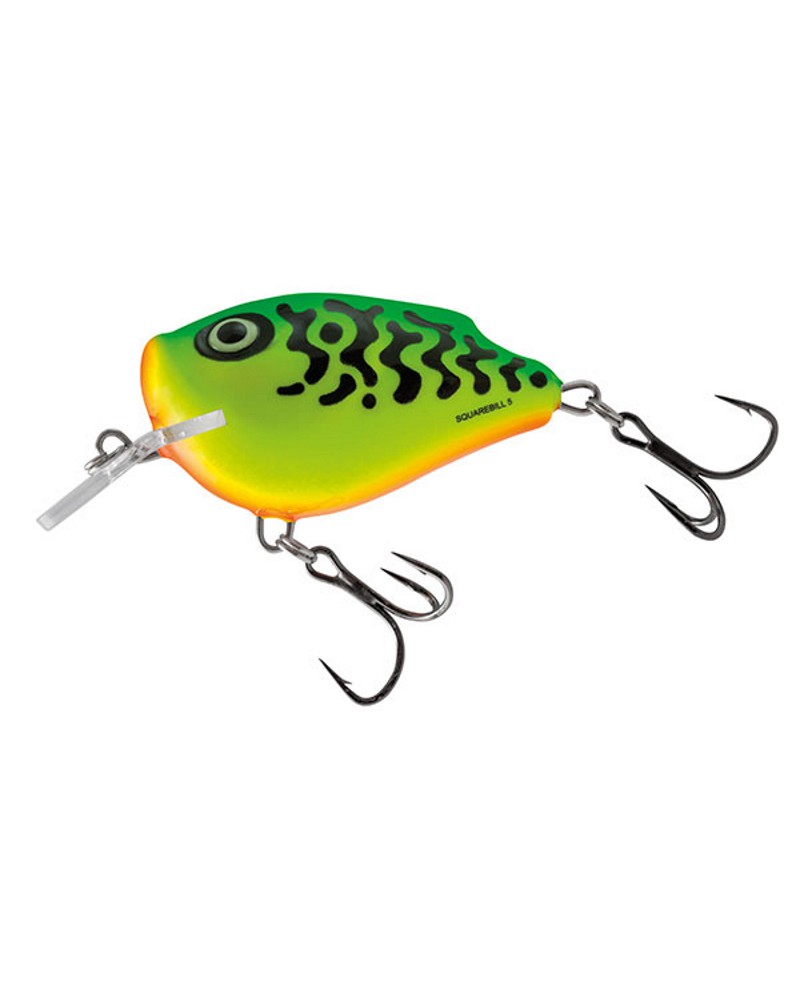Wobler Salmo Squarebill 5cm 14g Green Tiger floating/pływający
