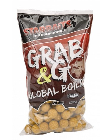 Kulki proteinowe Starbaits Grab&Go Global Banan Cream 20mm 1kg