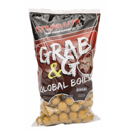 Kulki proteinowe Starbaits Grab&Go Global Banan Cream 20mm 1kg