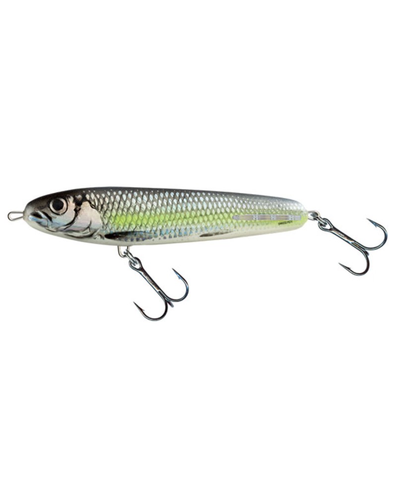 Wobler Salmo Sweeper 10cm 19g Silver Chartreuse Shad sinking/tonący