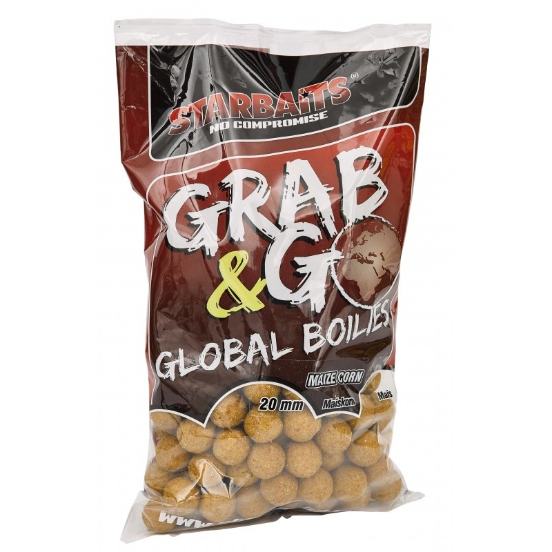 Kulki proteinowe Starbaits Grab&Go Global Sweet Corn 20mm 1kg