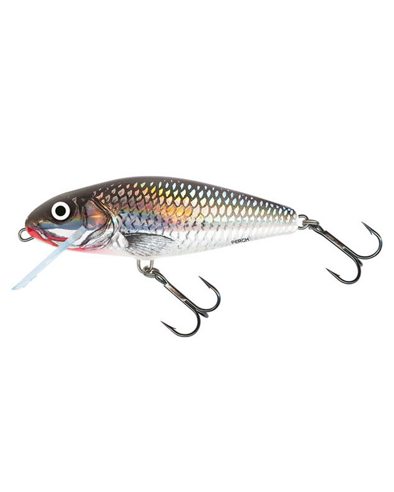 Wobler Salmo Perch Holographic Grey Shiner 12cm 36g floating/pływający