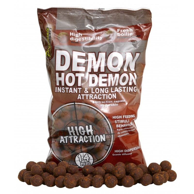 Kulki proteinowe Starbaits Concept Demon Hot Demon 14mm 1kg