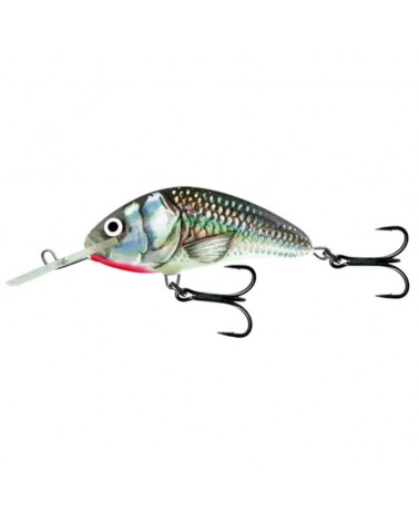 Wobler Salmo Hornet 9cm 36g Holographic Grey Shiner floating/pływający