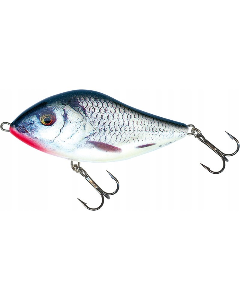 Wobler Salmo Slider Real Grey Shiner 10cm 36g Floating