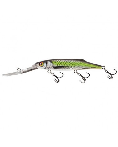 Wobler Salmo Freediver Silver Chartreuse Shad 12cm 24g Floating SDR