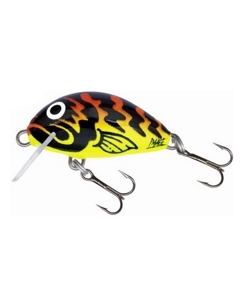 Wobler Salmo Tiny Orange Yellow Tiger 3cm 2g Floating