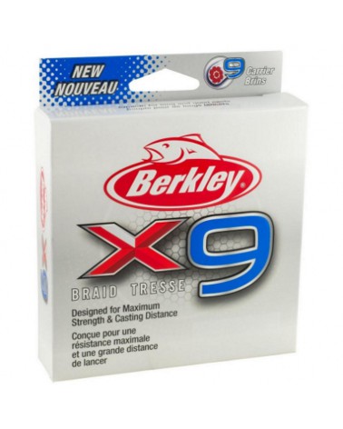 Plecionka Berkley X9 Braid crystal 0.14mm 14.2kg 150m