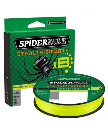 Plecionka Spiderwire Stealth Smooth 8 Yellow 0.06mm 5.4kg 150m