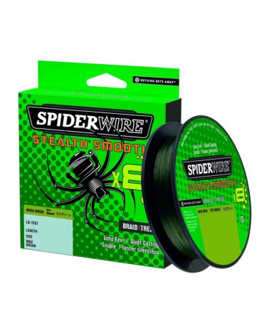 Plecionka Spiderwire Stealth Smooth 8 Moss Green 0.11mm 10.3kg 150m