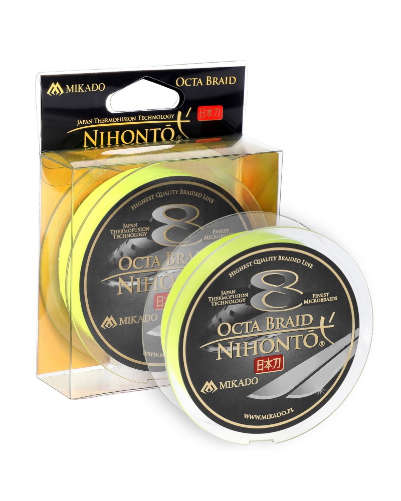 Plecionka Mikado Nihonto Octa Braid Fluo 150m 0,16mm