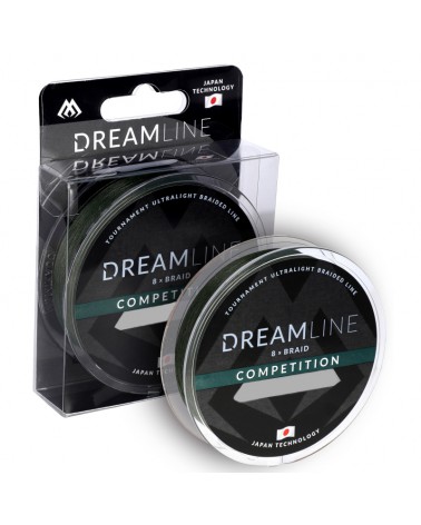 Plecionka Mikado Dreamline Competition Green 0.12mm 10.21kg 150m