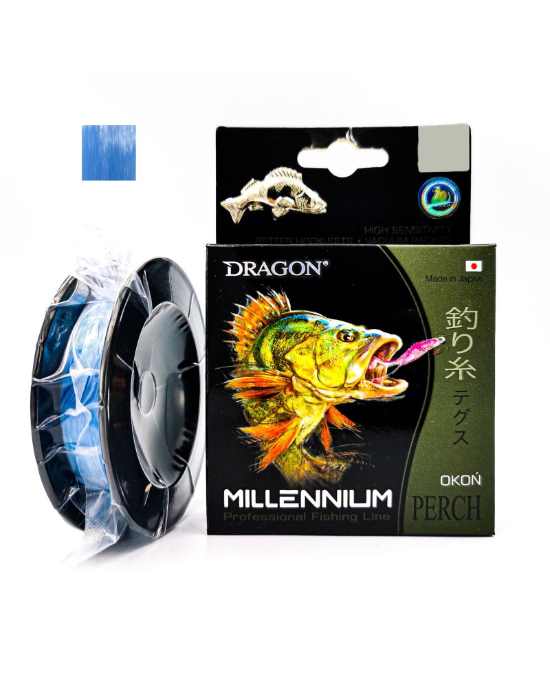 Żyłka Dragon Millenium Okoń 0.20mm 5.27kg 200m niebieska