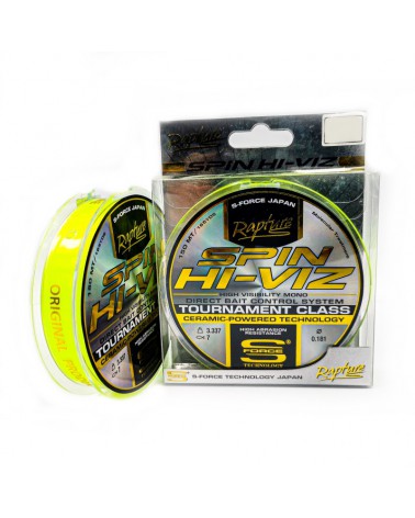 Żyłka Trabucco Rapture Spin Hi-Viz 0,203mm 150m