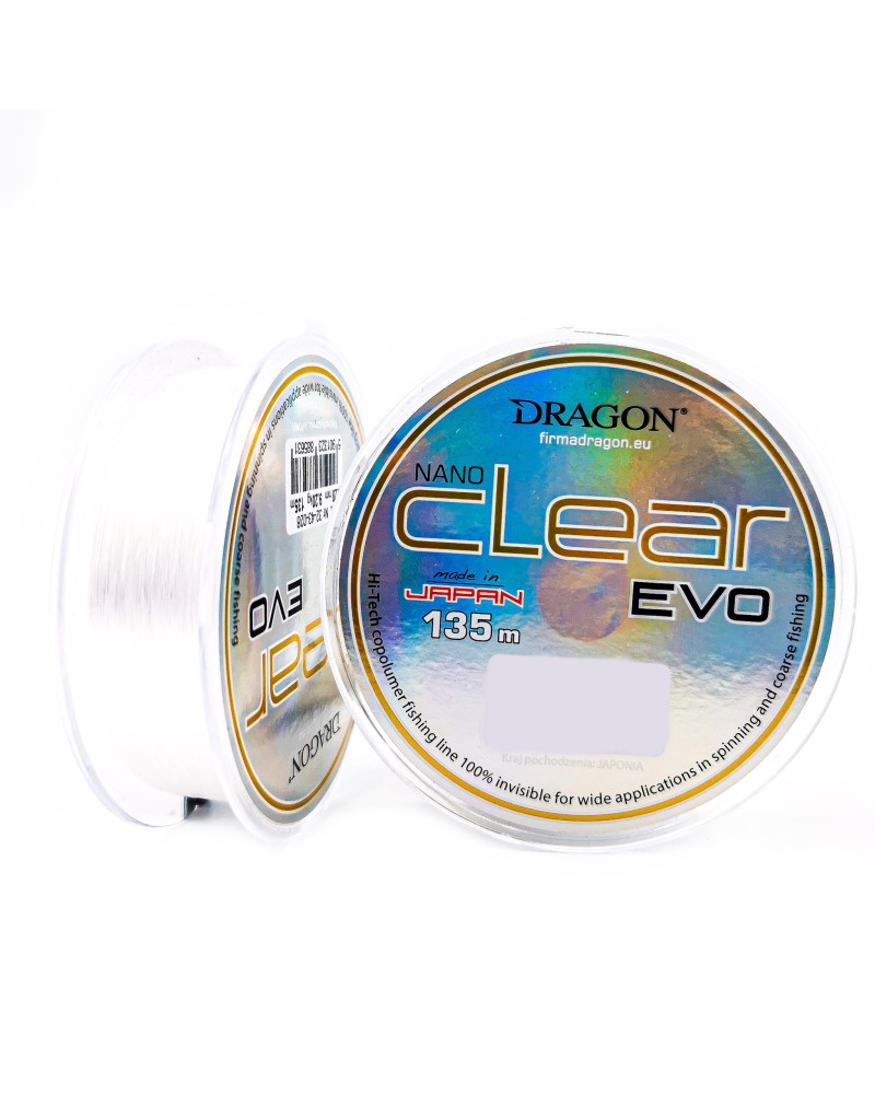 Żyłka Dragon NanoClear Evo 135 m 0.22mm/6.10kg