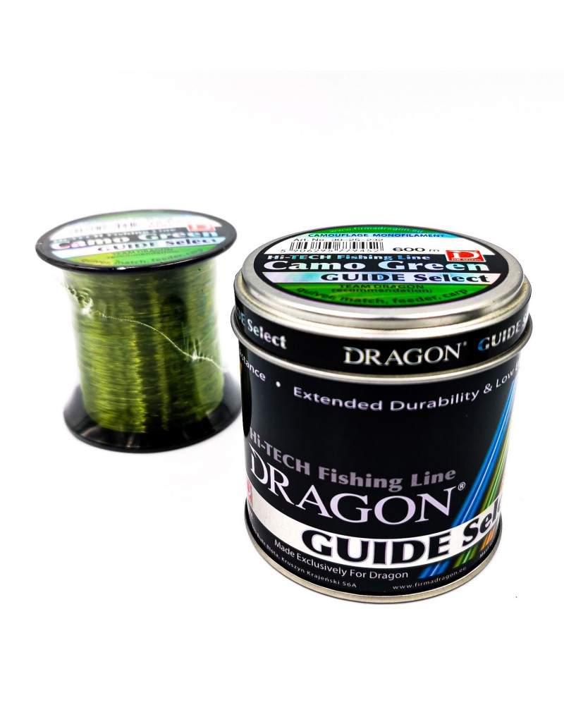 Żyłka Dragon Guide Select Camo Green 600m 0.23mm