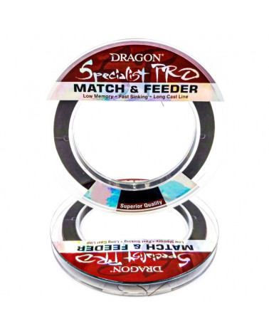 Żyłka Dragon Specialist Pro Match&Feeder 0.18mm 300m 4.75kg