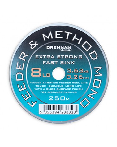 Żyłka Drennan Feeder&Method Mono 0.26mm 8lb(3.6kg) 250m