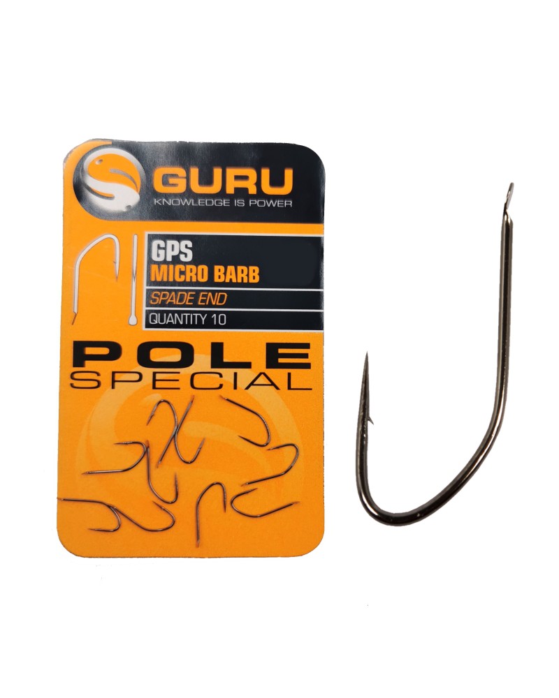 Haczyki Guru Pole Special Barbed/Spade End roz.20
