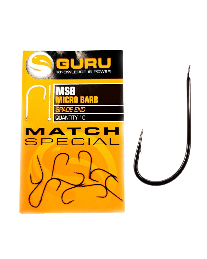 Haczyki Guru Match Special Barbed/Spade End roz.18