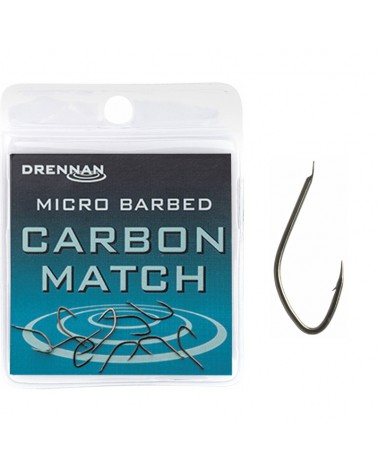 Haczyki Drennan Carbon Match rozmiar 20 10szt.